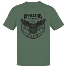 Epic Fury Eagle Emblem Men's T-shirt