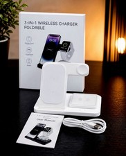 3 in 1 foldable magnetic wireless charger