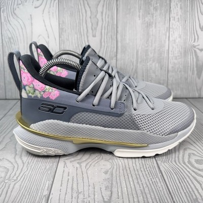 Under Armour Curry XII Chinese New Year Cherry Blossom 3022113-103 Shoes Size 7Y