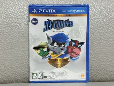 SUPER RARE SEALED Sly Cooper Collection PS Vita Korean Not for Sale Version NEW