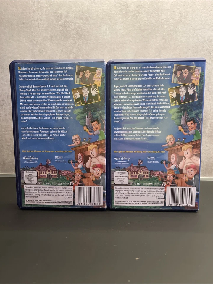 Walt Disney's GROSSE PAUSE - RETTET DIE FERIEN - VHS Zeichentrickfilm Rarität - Bild 4 von 4