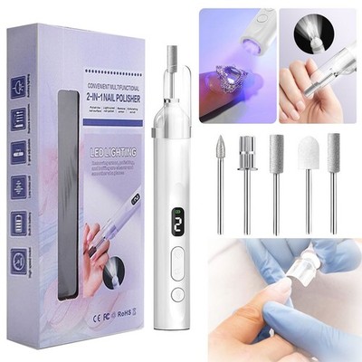 Professional Electric Manicure Pedicure Nail Drill Machine Nail File Kit Tool
