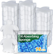 16PCS Pool Oil Absorbing Sponges Turtle Shape Scum Remover for Pool Hot Tub
