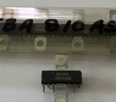 SGS-ATES TBA810AS monolithic integrated circuit. For  class B amplification New