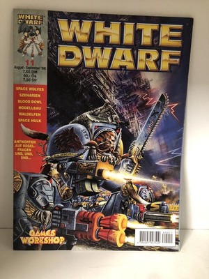 White Dwarf 11 August September 1996 (Deutsch) Games Workshop Warhammer AoS