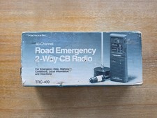 Realistic TRC-409 40-channel Road Emergency 2-way CB Radio New In Box w/ Receipt