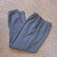 NWOT Alfred Dunner 14P Gray Pull On elastic Waist Pants Side Pockets Acrylic