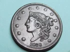 Photo of a 1838-P Large Cent from an eBay listing that sold on Jul 19, 2026
