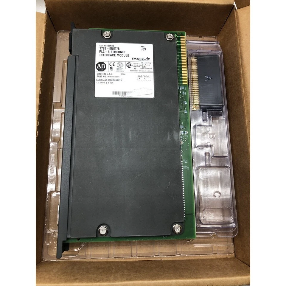 NEW Allen-Bradley 1785-ENET Ethernet Card 1785ENET NIB 1785ENET ENET - Image 3 of 4