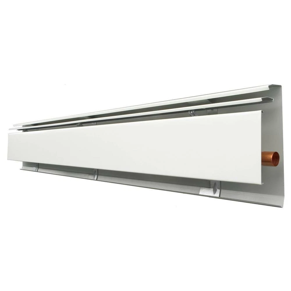 Slant Fin Hydronic Baseboard Heater Rust-Resistant Galvanized Steel Vented  White 42541000941 | eBay