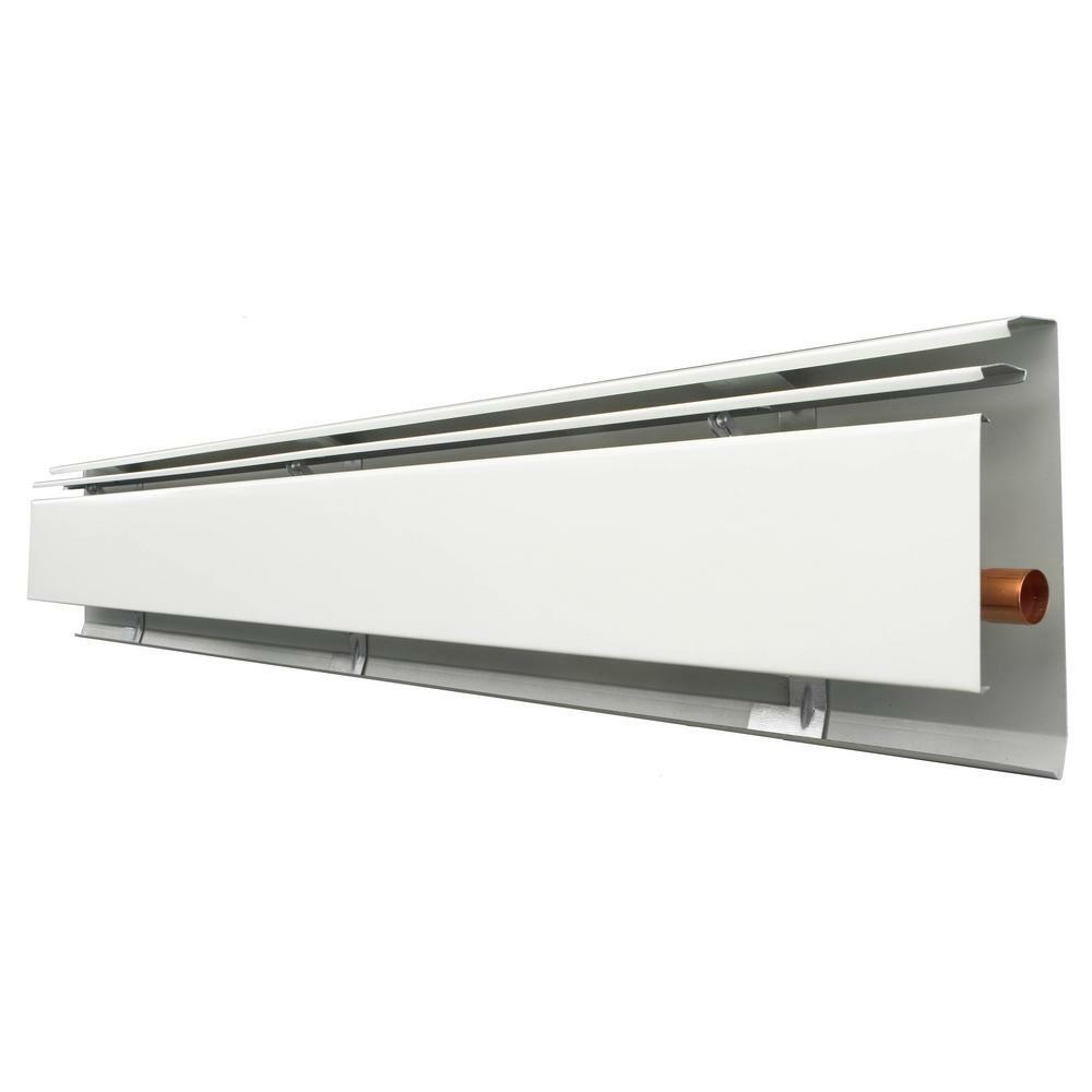 Slant Fin Hydronic Baseboard Heater Rust-Resistant Galvanized Steel Vented  White 42541000941 | eBay