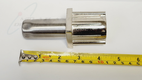 Hardware de 4 componentes 1-1 / 2 "Tubo cuadrado Inserto ajustable para pies hexagonales A14-0651-C - Imagen 3 de 4