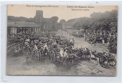 Mauritius - PORT LOUIS - Place de l'Immigration - Publ. Magasins Réunis