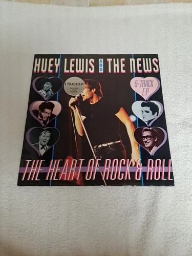 Huey Lewis And The News - The Heart Of Rock & Roll 12" Vinyl EP