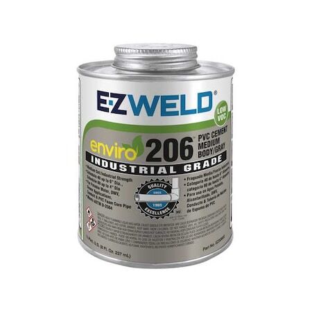 Ez Weld Ez30602n Pipe Cement,8 Fl Oz,Gray