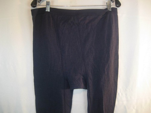 Poly Skin by ALLEN A Wool/Poly Navy Base Layer Underwear Top & Bottoms sz XL - Picture 6 of 7