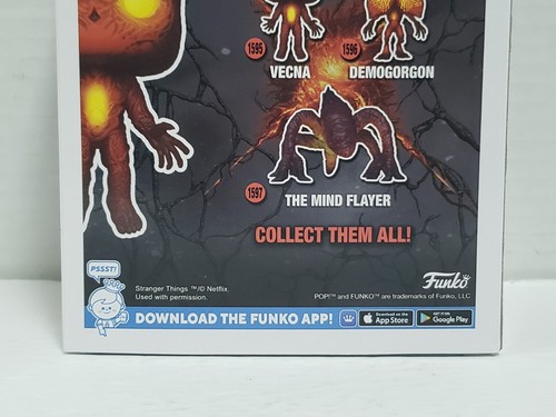 VECNA - Stranger Things Rift Funko POP! Figura Vinilo TV #1595 NUEVA CAJA MENOR DESGASTE - Imagen 16 de 20