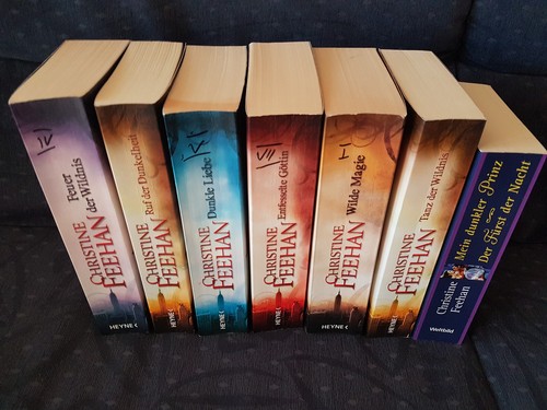 7x Christine Feehan Bücher Konvolut , Leopardenmenschensaga, Entfesselte Göttin. - Bild 5 von 5