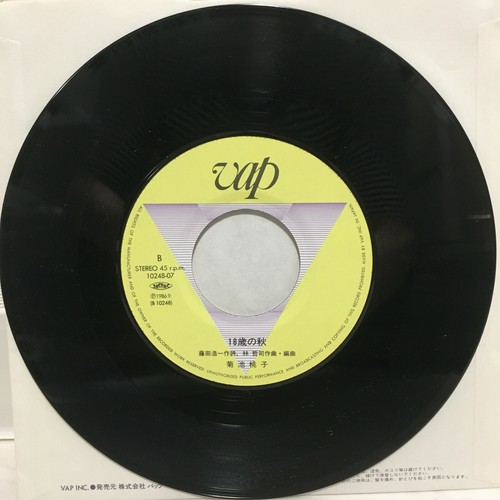 MOMOKO KIKUCHI / SAY YES! JAPAN ISSUE 7" - Picture 5 of 5