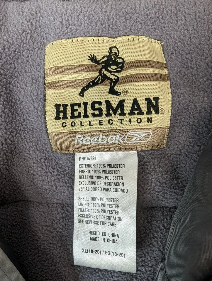 锐步海斯曼大学肯塔基野猫夹克带帽,男孩 XL (14-16),滑雪 — 第 4/4 张图片