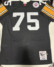 Mitchell & Ness 1975 Joe Greene Pittsburgh Steelers NFL Jersey 44 Large