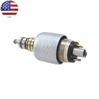 YUSENDENT COXO Dental Handpiece Coupling Fits RQ24 Roto Quick 6 Pin Fiber Optic Coupler
