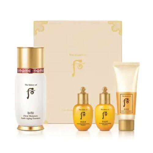 The history of Whoo Bichup First Moisture Anti Aging Essence Trial Set K-Beauty - Photo 1/3