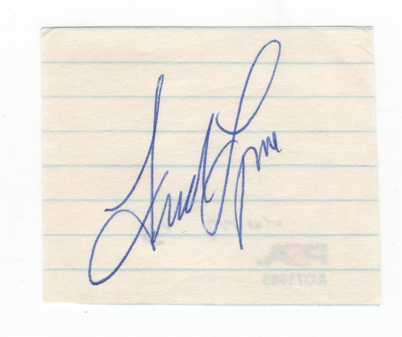 FRED LYNN Signed Cut PSA/DNA BOSTON RED SOX AUTO