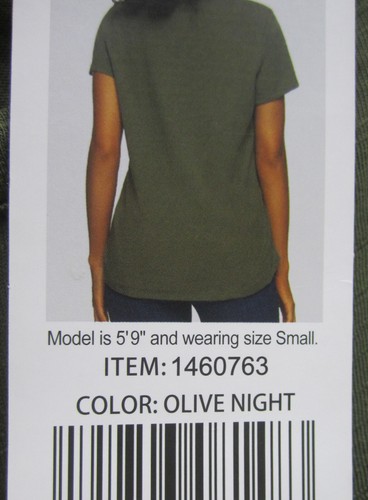 Womens XXLarge Felina Olive Night T-Shirt/Top #3022 - Picture 2 of 4