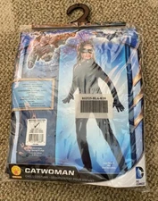 Chasing Fireflies Catwoman Cat Costume by Rubies Girls Size Medium 8/10