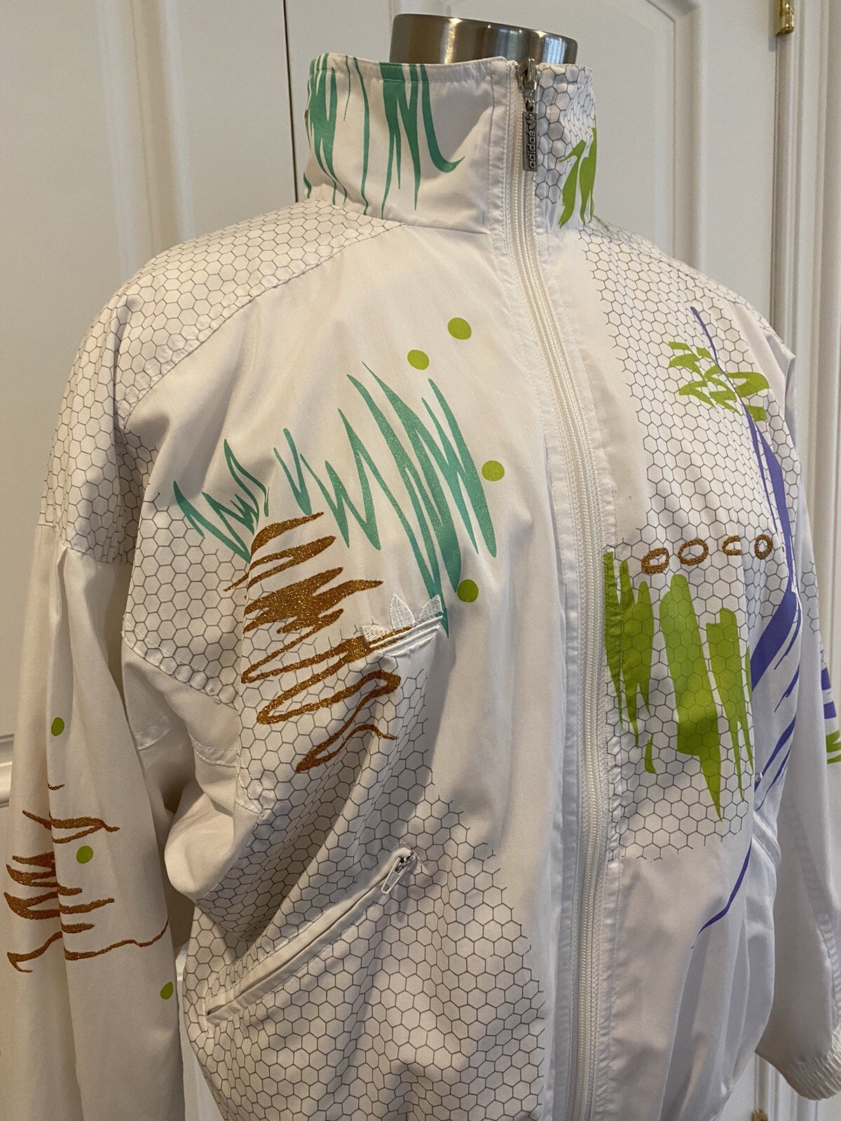Vintage Adidas 80's Windbreaker Track Jacket - Gem Vintage Adidas 80's Windbreaker Track Jacket - Gem