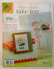 Stampers  Sampler Take Ten creating greeting cards in ten minutes or less 2010