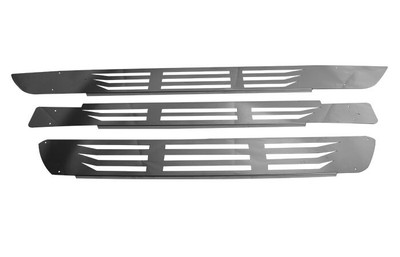 Mercedes Trucks Axor Front Bumper Steps Trims Super Polished Stainless Stee 3 Pc