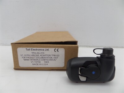 ArrowMax TPA-AA-210 6-Pin Quick Disconnect Hirose Adaptor For Tait TP9100 
