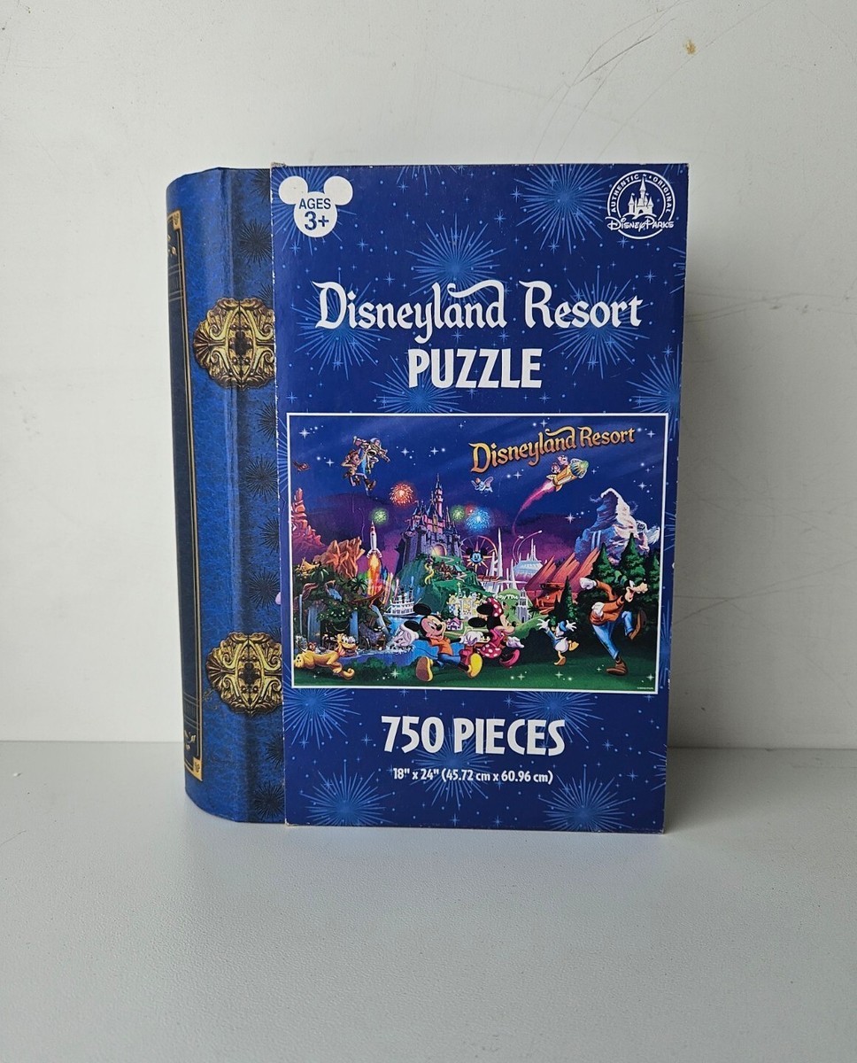 Disneyland Resort 750 Piece Puzzle COMPLETE Disney Storybook