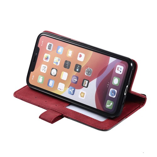 Splice Leather Wallet Flip Case Cover For iPhone 13 Pro 12 XR XS Max X 7 8 Plus - Picture 36 of 72