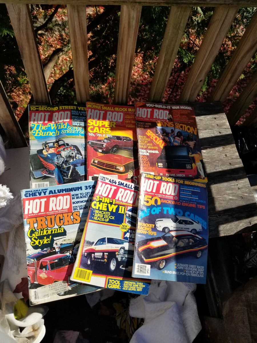 【Hot Rod】　ヴィンテージマガジン　1970年代 LOT OF 6 VINTAGE HOT ROD MAGAZINE 1970'S | eBay