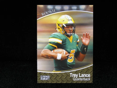 2021 Trey Lance RC San Francisco 49ers TOOL BOX Sage Premier Draft  #5