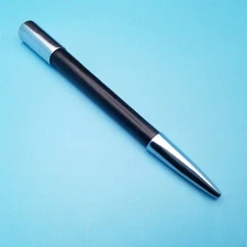 Fixed Blade Leather Knife Sheath Scabbard Black Spike 7.5" x 5/8" Metal ends