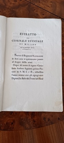 Arte, Andrea Appiani, Neoclassicismo, edizione del 1810 - Foto 4 di 4