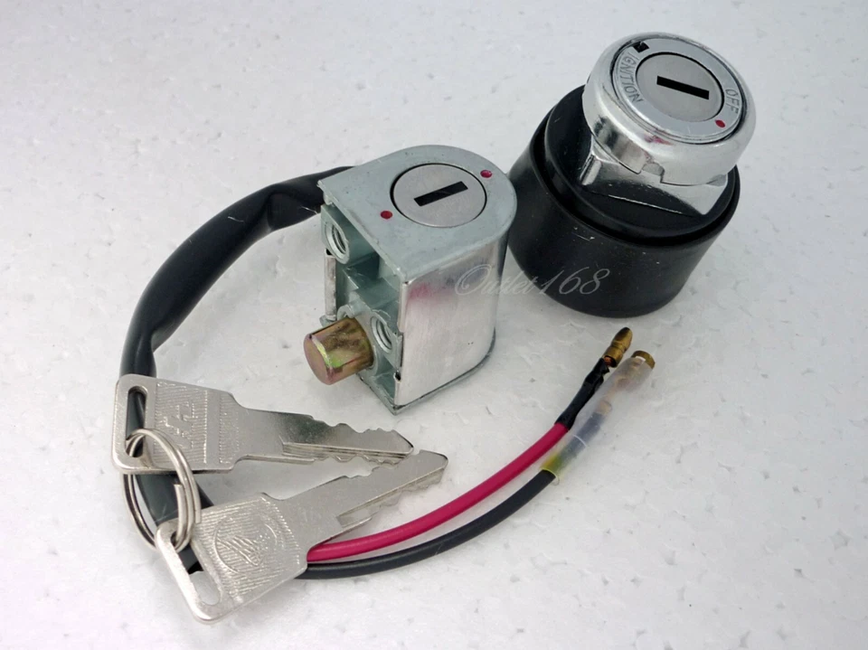 Kit interruptor de encendido Honda CB125S CL125S CB CL SL XL 100 125 SL90 + bloqueo de dirección Foto 2 de 4