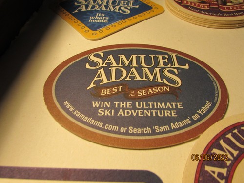 SAMUEL ADAMS-Lote de 50 MONTAÑAS RUSAS DE CERVEZA MATE-Lager/Cerveza - Nuevo ver fotos - Imagen 9 de 10