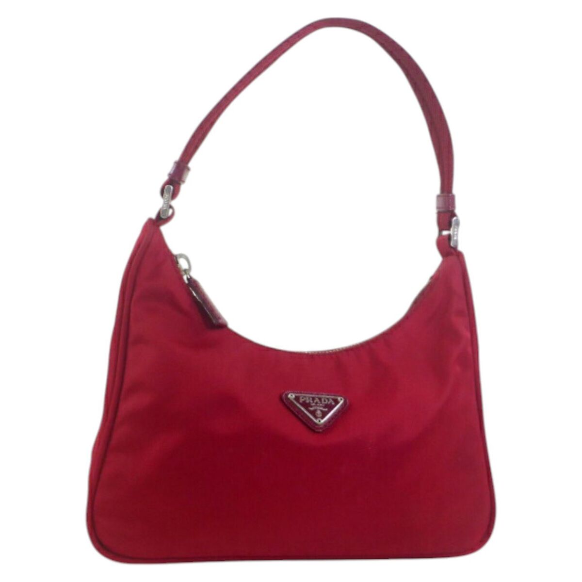 PRADA Nylon Tessuto Sport Triangle Logo Shoulder Hand Mini PRADA Nylon Tessuto Sport Triangle Logo Shoulder Hand Mini