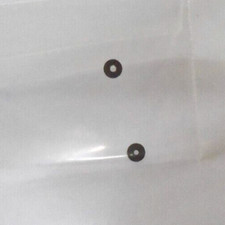 2 ELGIN 18 SIZE BALANCE JEWELS 2578 FOOT COCK 2.95MM HOLE: 14 NOS --- BB-1296