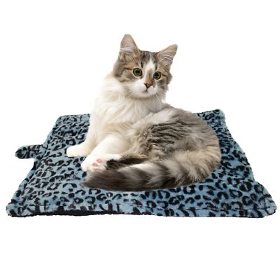 Empress Cat Katzendecke wärmereflektierende Matte Bett 48x56 cm Leopard-Schwarz