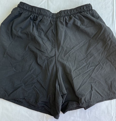 Army Trunks Physical Fitness Uniform Large Black PT Uniform Military Soffe Short - Picture 3 of 6