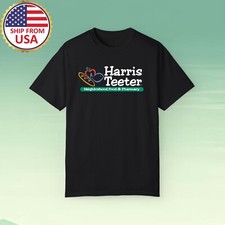 Harris Teeter Supermarket Men's Black Size S-5XL
