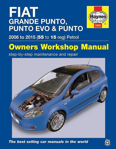 Reparaturhandbuch / -anleitung Fiat Punto, Grande Punto & Evo 2006 - 2015