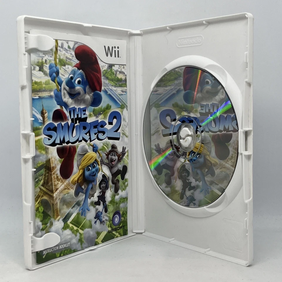 The Smurfs 2 II Two Nintendo Wii Video Game Free Post PAL - Image 4 of 4