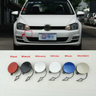 For VW Golf 7 MK7 2014-2017 Car Front Bumper Trailer Tow Hook Eye Cover Cap